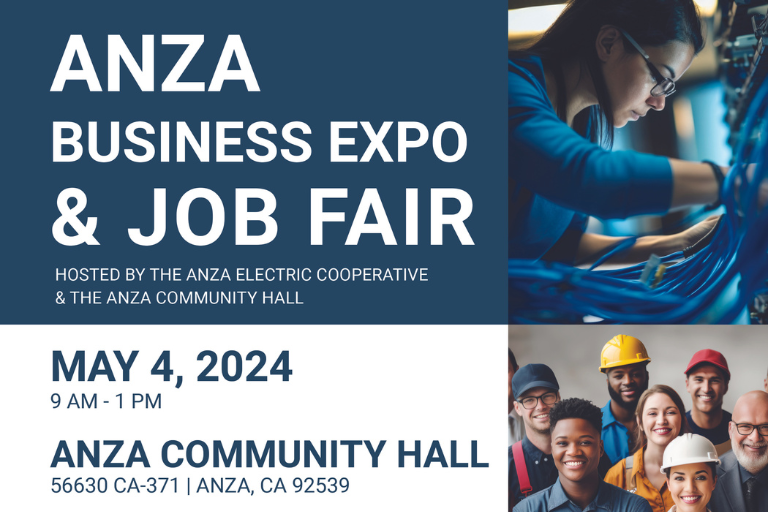Anza Business Expo & Job Fair Supervisor Chuck Washington, District 3